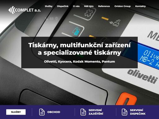 digitální multifunkční kopírky, faxy, a tiskárny. značky olivetti, kyocera, kodak moments, unibind, pantum.