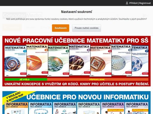 původní české nakladatelství a mediální dům s působností v oblasti tištených a elektronických médií.