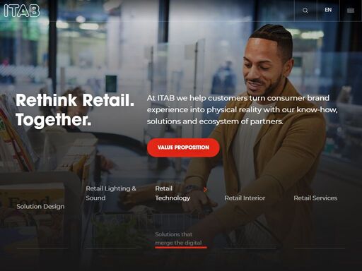 at itab we help customers turn consumer brand experience into physical reality with our know-how, solutions and ecosystem of partners.