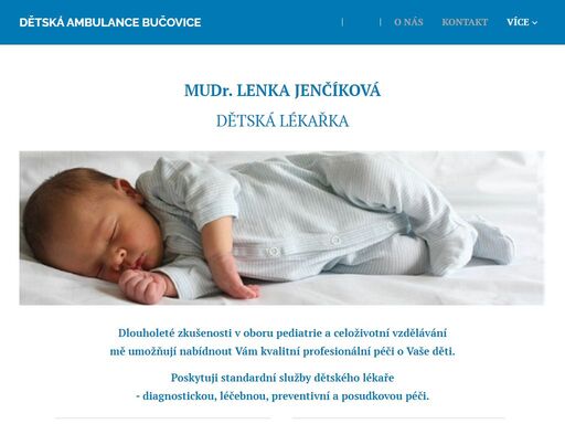 mudr. lenka jenčíková - ordinace praktického lékaře pro děti a dorost bučovice