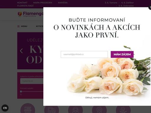 řezané květiny, kytice růží, luční květy, čerstvé a vždy nádherné, to je náš život a naše krédo.