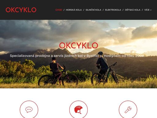 specializovaná prodejna a servis jízdních kol v bystřici pod hostýnem od roku 2009.