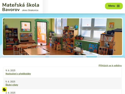 mateřská škola bavorov. předškolní zařízení. zařízení pro děti od 3 - 6 let. bavorov. mateřská školka.