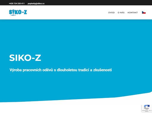 siko-z - výroba pracovních oděvů