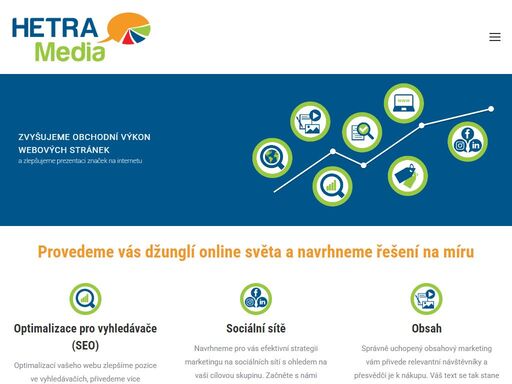 provedeme vás džunglí online světa a navrhneme řešení na míru vašemu oboru, které bude vydělávat a přinášet výsledky.
