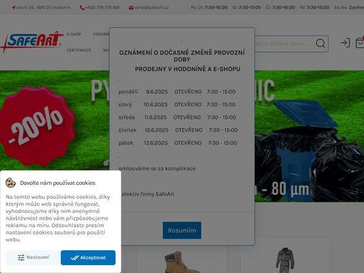 - internetový a kamenný obchod s prodejem ochranných a pracovních pomůcek ... nabízíme ochranné, reflexní a bezpečnostní pomůcky oopp, zhotovení ...