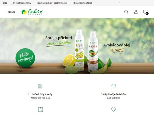 fabioprodukt je výrobcem těch nejkvalitnějších rostlinných olejů z českého ráje. na našem eshopu fabioshop.cz si vyberete vše pro zdravé pečení a vaření.