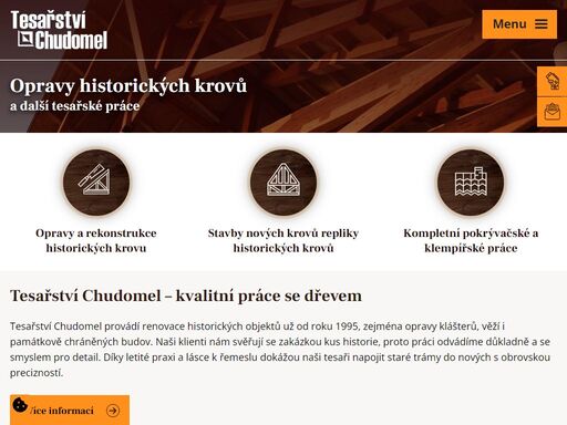 opravy kostelů, klášterů a dalších historických a památkově chráněných objektů. na trhu jsme přes dvacet let. navštivte náš web.