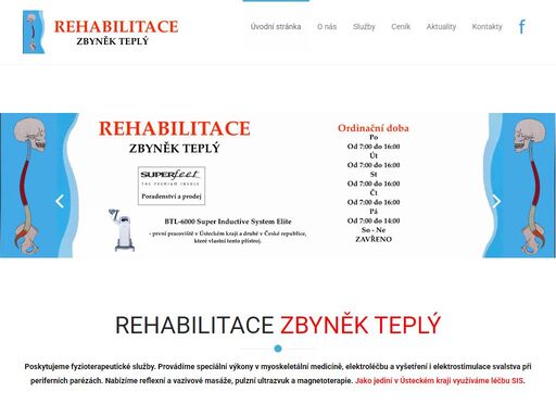 rehabilitace teplý