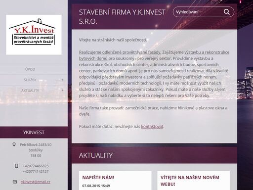 stavební firma, realizujeme provětrávanou fasáda 