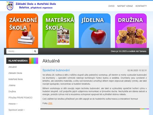 základní škola a mateřská škola bolatice, příspěvková organizace