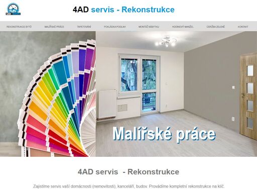 miniweb pro základní použití propagace vaší služby, produktů apod. 