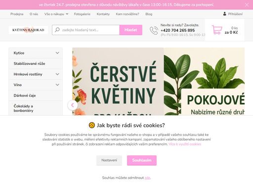 rodinná prodejna květinářství v rajhradě. nabízíme vždy čerstvé květiny pro každou životní příležitost.
