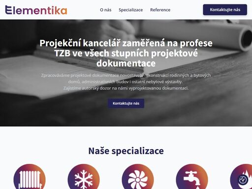 projekční kancelář zaměřená na profese tzb