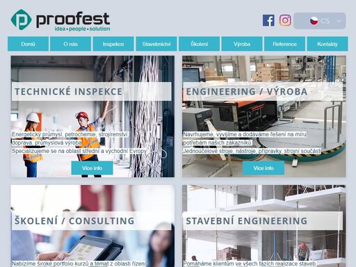 provider of technical services designed for customers in central & eastern europe. industry, civil engineering, trainings, engineering.
