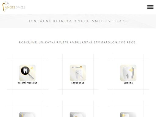 zubní klinika angel smile v praze je postavená na vysoké úrovni lékařské odbornosti, bezbolestném ošetření a individuálním přístupu ke každému pacientovi.