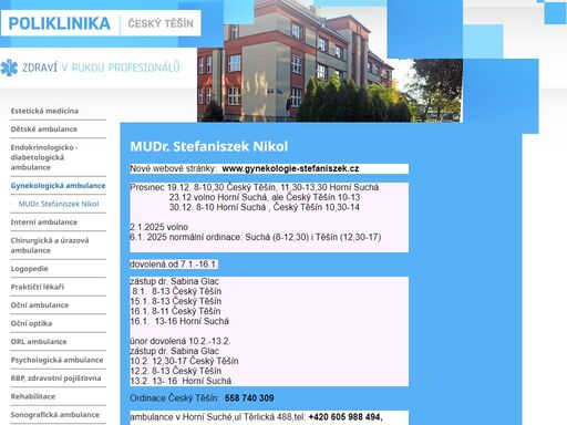 mudr. stefaniszek nikol