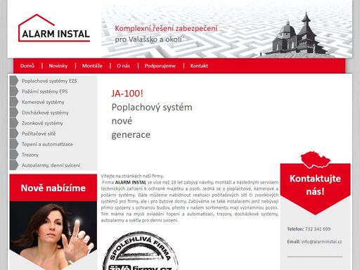 alarm instal - komplexní řešení zabezpečení pro rožnovsko a okolí