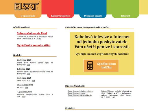 kabelová televize elsat spol. s r. o.