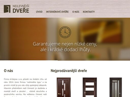 nejlevnější dveře