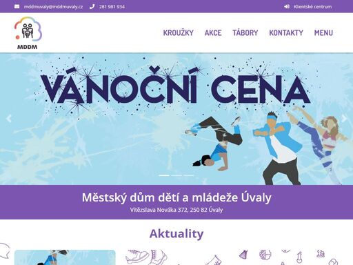 městský dům dětí a mládeže úvaly