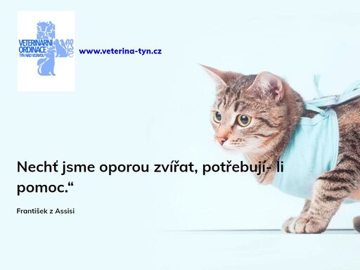 veterina týn nad vltavou - mvdr. františek burian