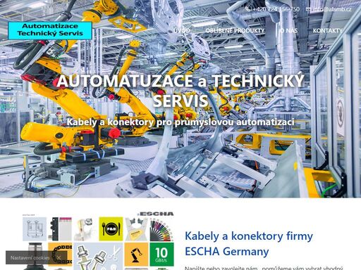    
   
   
   
   
kabely a konektory firmy escha germany   
napište nebo zavolejte nám , pomůžeme vám vybrat vhodný produkt pro vaši aplikaci .   
případně...