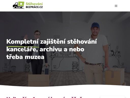 máte firmu? nezáleží na tom, zda je váš podnik menší, střední nebo jste korporát – přestěhujeme vám celé kanceláře a větší objekty.