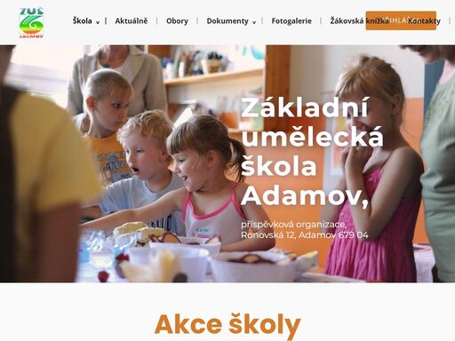 poskytujeme vzdělání v oboru hudebním, výtvarném a tanečním.