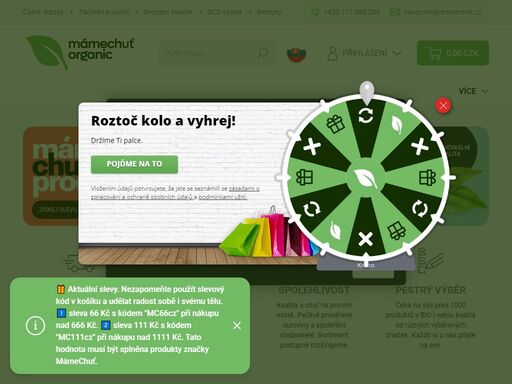 zdravé, chutné a přírodní produkty, kde zdraví a kvalita je na prvním místě. 1000+ produktů.