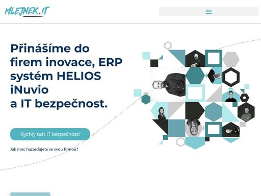 přinášíme do firem inovace, erp systém helios inuvio a it bezpečnost.