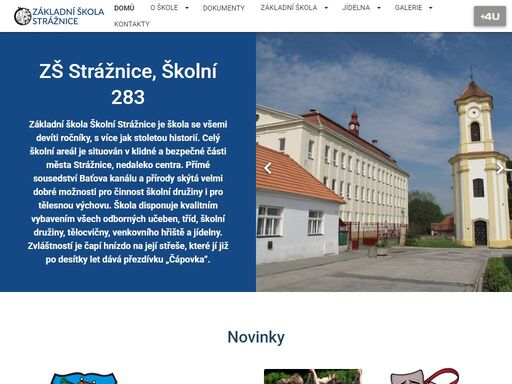 základní škola školní strážnice je škola se všemi devíti ročníky, s více jak stoletou historií.