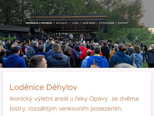loděnice děhylov - výletní restaurace u vody