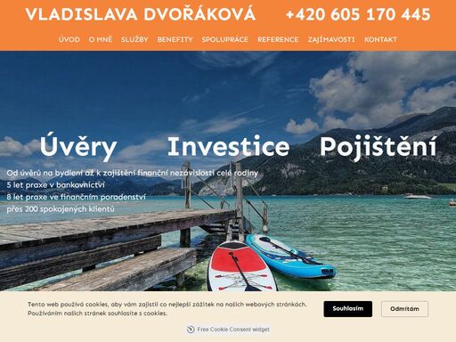 od úvěrů na bydlení až k zajištění finanční nezávislosti celé rodiny. 5 let praxe v bankovnictví. 8 let praxe ve finančním poradenství. přes 200 spokojených klientů.