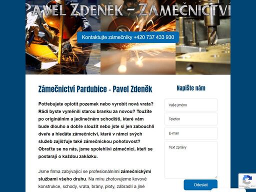 pokud sháníte zámečnictví, které zajišťuje veškeré zámečnické práce jako např. zámečnická pohotovost, kovovýroba, zámečnická výroba (výroba a montáž plotů, schodů i zábradlí), navštivte naše stránky!