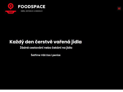 ve foodspace chápeme důležitost rychlého a dostupného jídla v dnešním uspěchaném světě. šetříme vám čas i peníze.