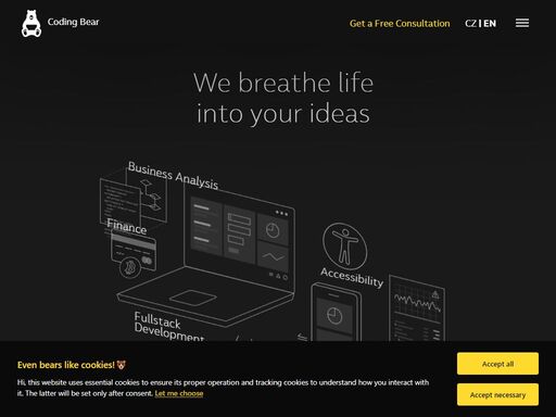 we are a team of globally-minded professionals with 12+ years of experience in development for internationally recognized companies. we deliver efficient, clean, and minimalistic solutions for your business, from product conception, to launch, and beyond.