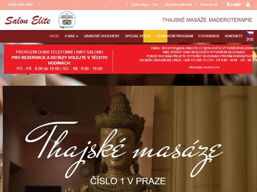 masážní salon elite číslo 1 v praze. v salonu jste v rukou profesionálních filipínských a thajských masérek. luxusní masážní salon přímo v centru prahy.