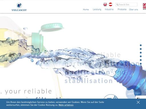 vulcascot getränkeindustriebedarf handelsgmbh & co.kg, ist ihr zuverlässiger partner in der getränketechnologie. heute schlägt unser herz für filtration in sämtlichen bereichen der fest-flüssig trennung.