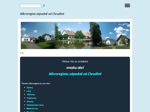 informace o sdružení obcí mikroregionu
