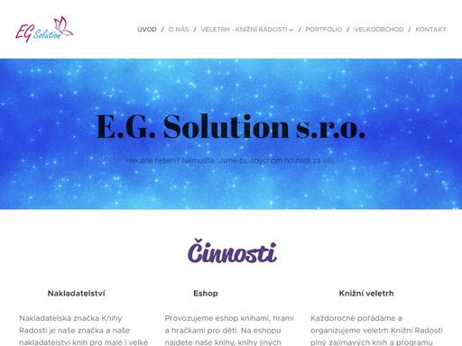 eg solution aneb řešení pro vás najdeme vždy
