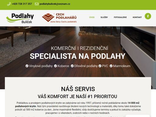 pokládka a prodej podlahových krytin. specializujeme se na pokládku všech typů podlah - vinyl, korek, koberce, plovoucí podlahy, dřevěné podlahy, pvc aj.