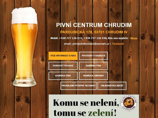 pivní pohotovost chrudim, pivní pohotovost