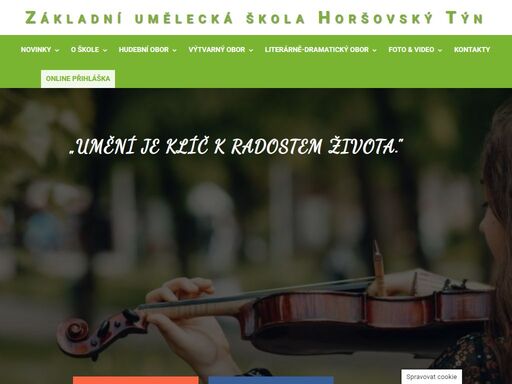 základní umělecká školy horšovský týn. hudební, výtvarný a literární obor. výuka v horšovském týně, poběžovicích a bělé nad radbuzou.