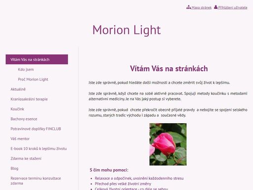 celostní koučink, kraniosakrální terapie, bachovy esence,  produkty finclub, osobní mentor, poradenství, semináře