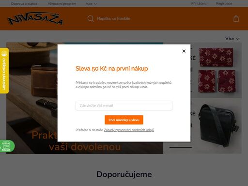 kvalitní kožené módní doplňky navrhované a šité na míru českému zákazníkovi. kožené peněženky, pouzdra, tašky, kabelky, opasky a klíčenky. vše z přírodní kůže.