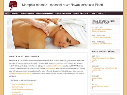 masážní studio memphis plzeň nabízí kvalitní masérské a vzdělávací služby, které neustále rozšiřujeme.