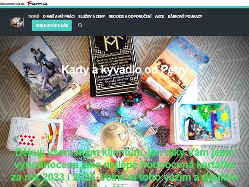 karty kyvadlo