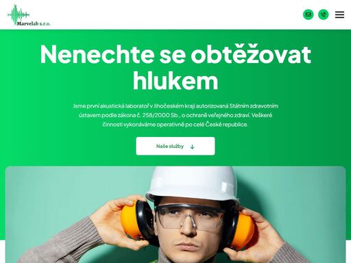 měření, expertizy, konzultace hluku, dozvuku, neprůzvučnosti a dopravní průzkumy