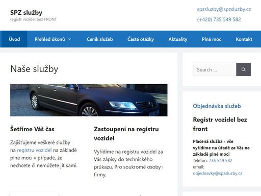 šetříme váš čas. zajišťujeme zastoupení na registru vozidel na základě plné moci v případě, že nemůžete jít na registr vozidel sami. převod vozidel, ztráta rz